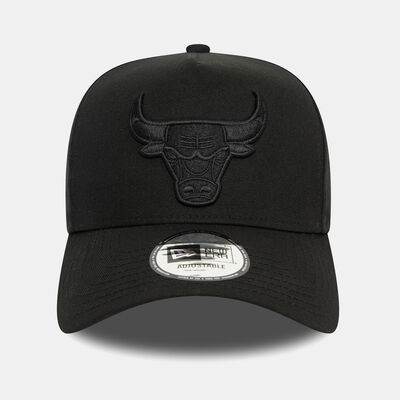 New Era Men's NBA Chicago Bulls Monochrome E-Frame Cap Black