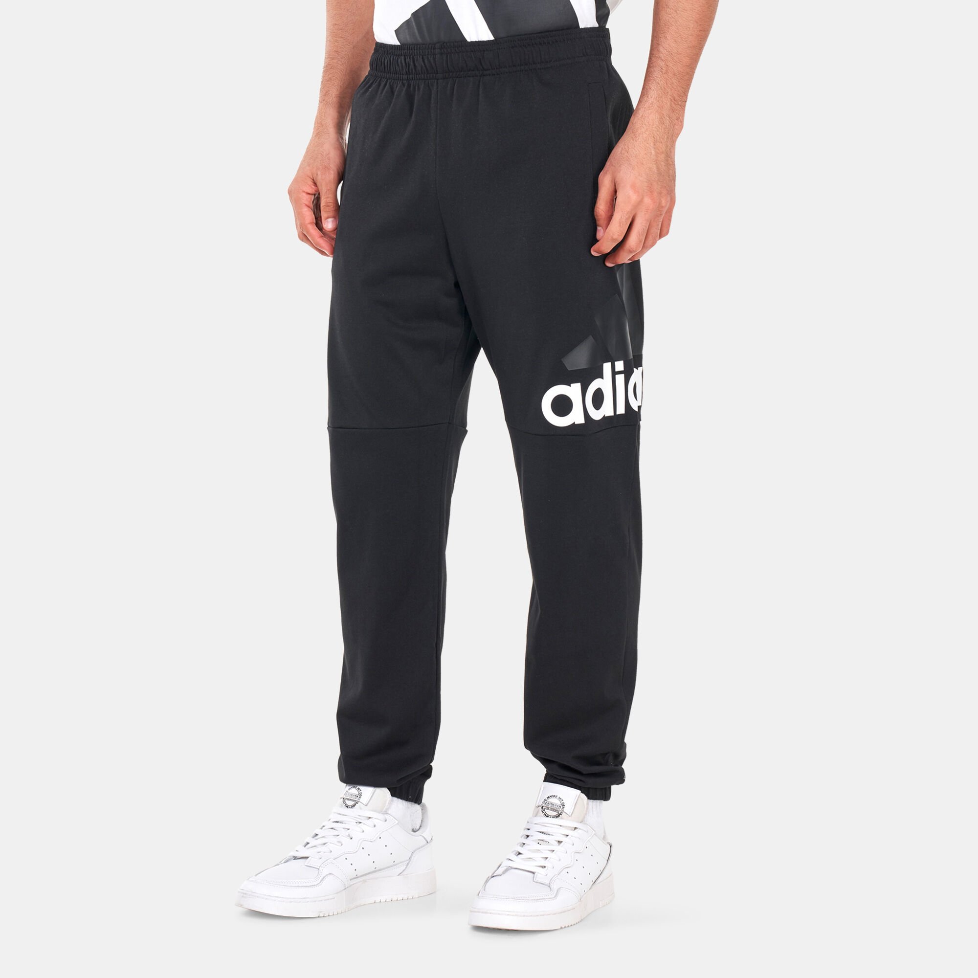 Adidas essentials performance logo pants online