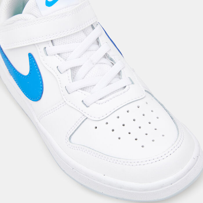 Nike Kids' Court Borough Low 2 Shoe (Younger Kids) White image number 4