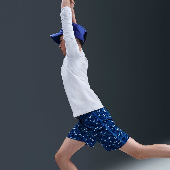 Nike Kids' Dri-FIT Multi Shorts Blue image number 4