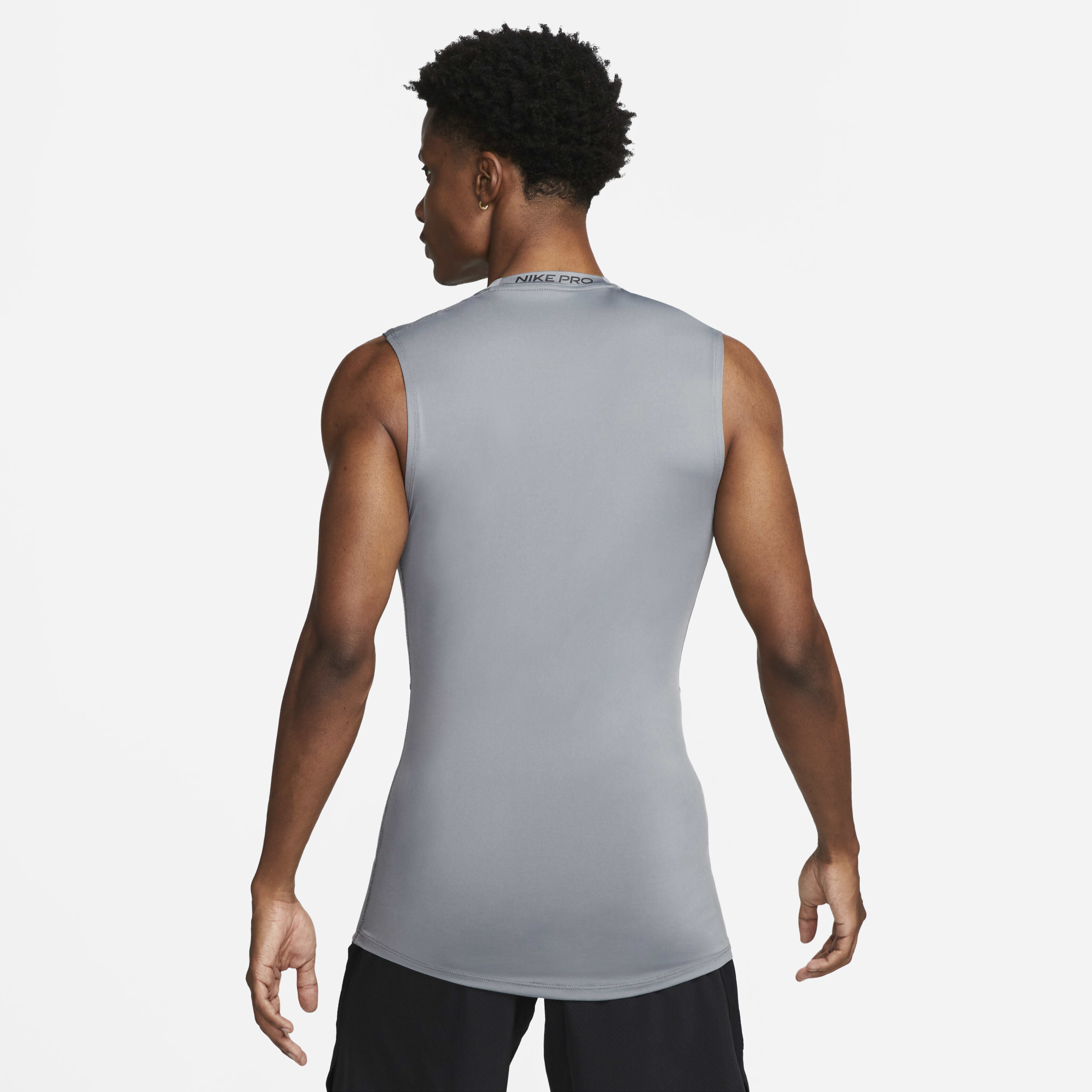 Men s Pro Dri FIT Fitness Top Grey Nike in Kuwait SSS