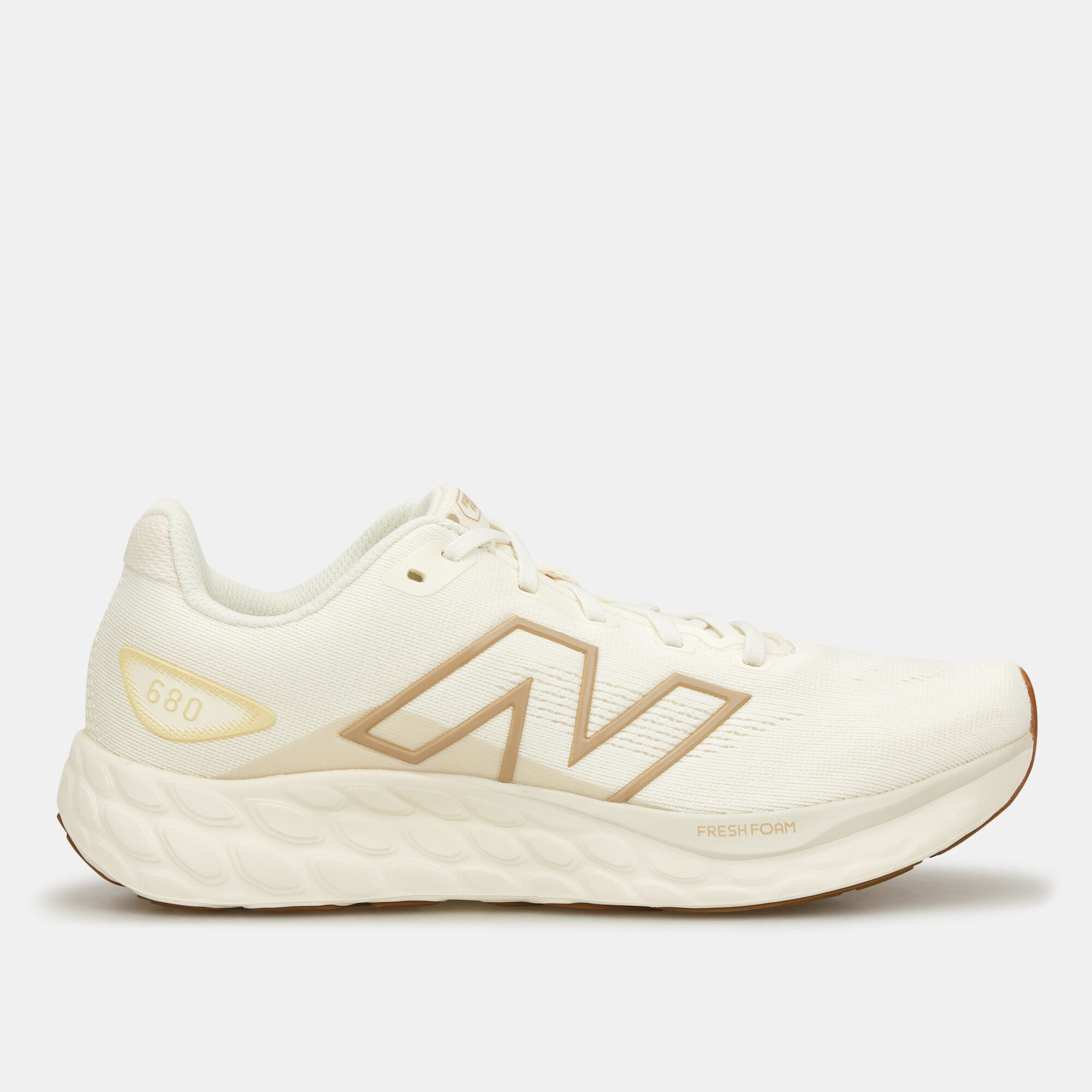 Women s Fresh Foam 680v8 Running Shoes Beige New Balance in Kuwait SSS
