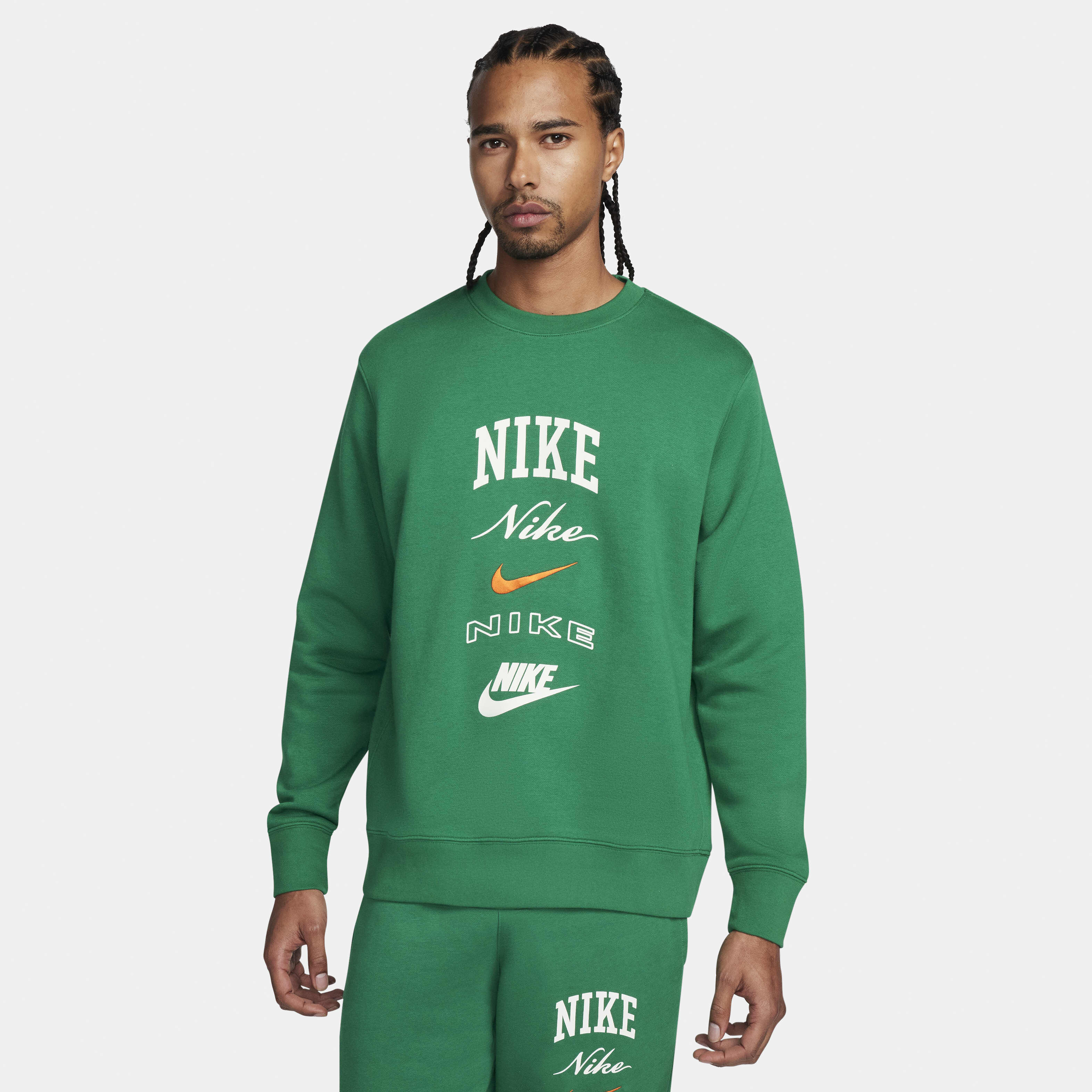 Nike fleece long sleeve top
