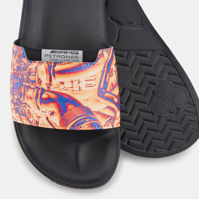 PUMA Men's Mercedes APF1 Leadcat 2.0 Unstoppable Slides Orange image number 2