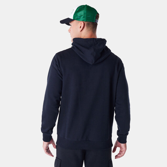 New Era Men's NBA Boston Celtics Script Hoodie Black image number 1