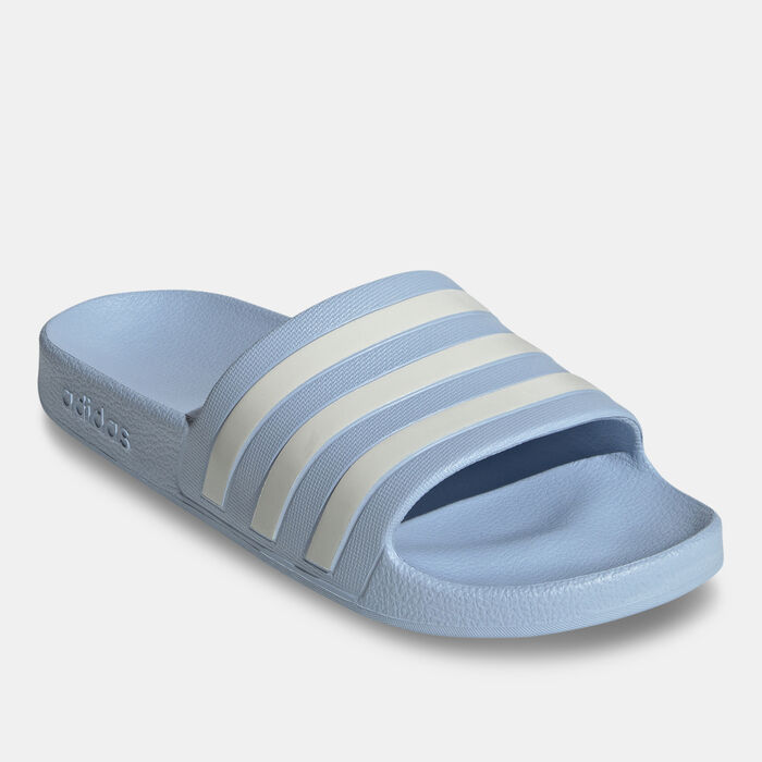 adidas Women's Adilette Aqua Slides Blue image number 0