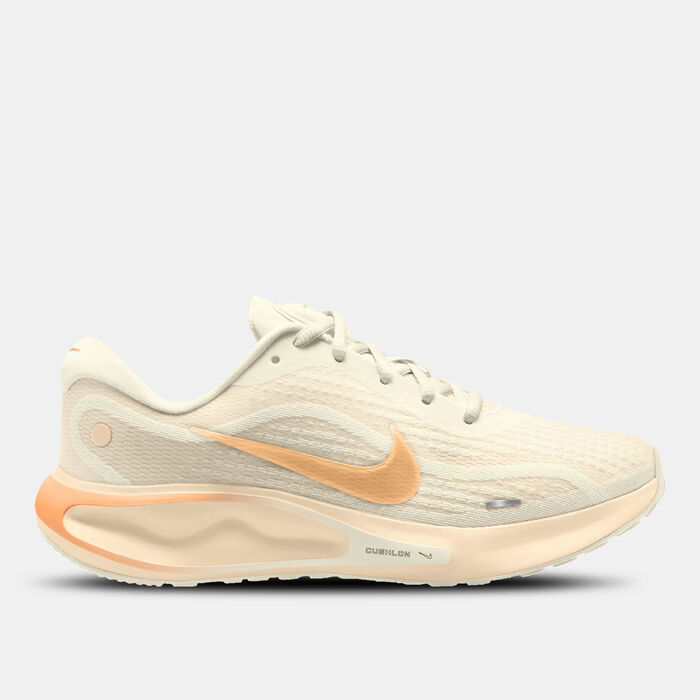 Nike Women's Journey Run Road Running Shoes White image number 1