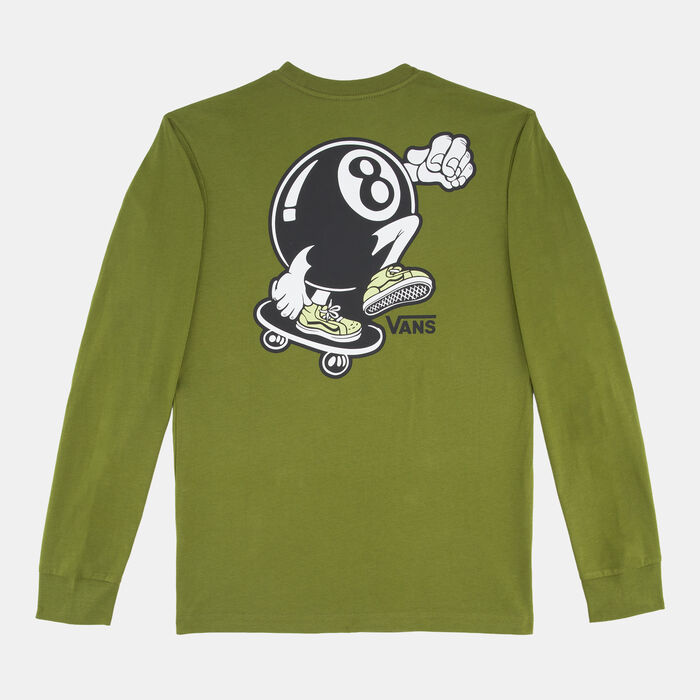 Vans Kids' Sk8-Hi Ball T‑Shirt Green image number 1