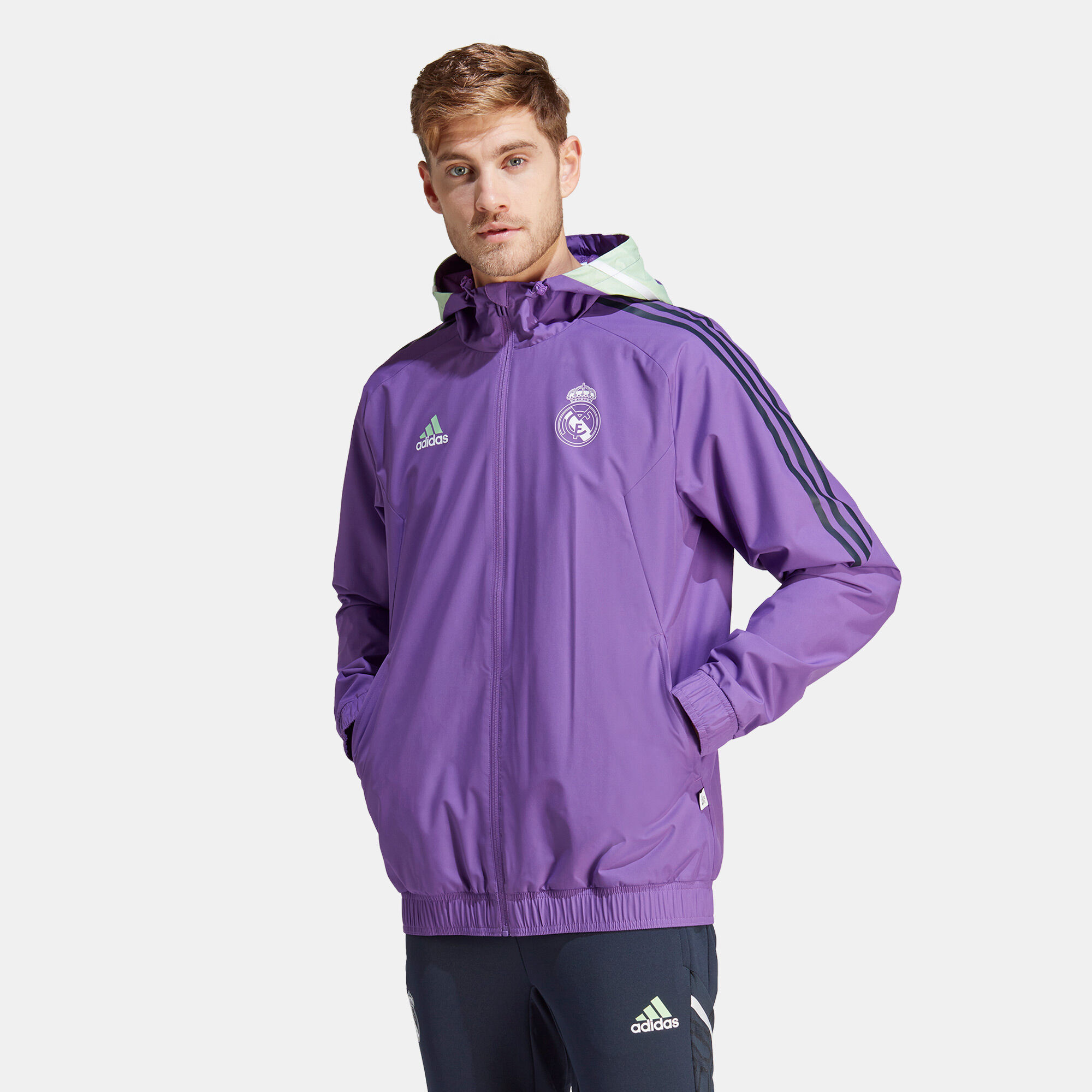Nike real madrid jacket on sale