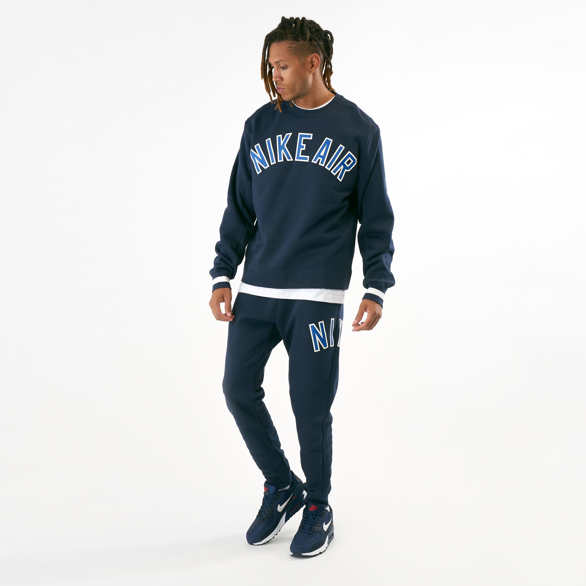 Nike air fleece crew sweatshirt cheap