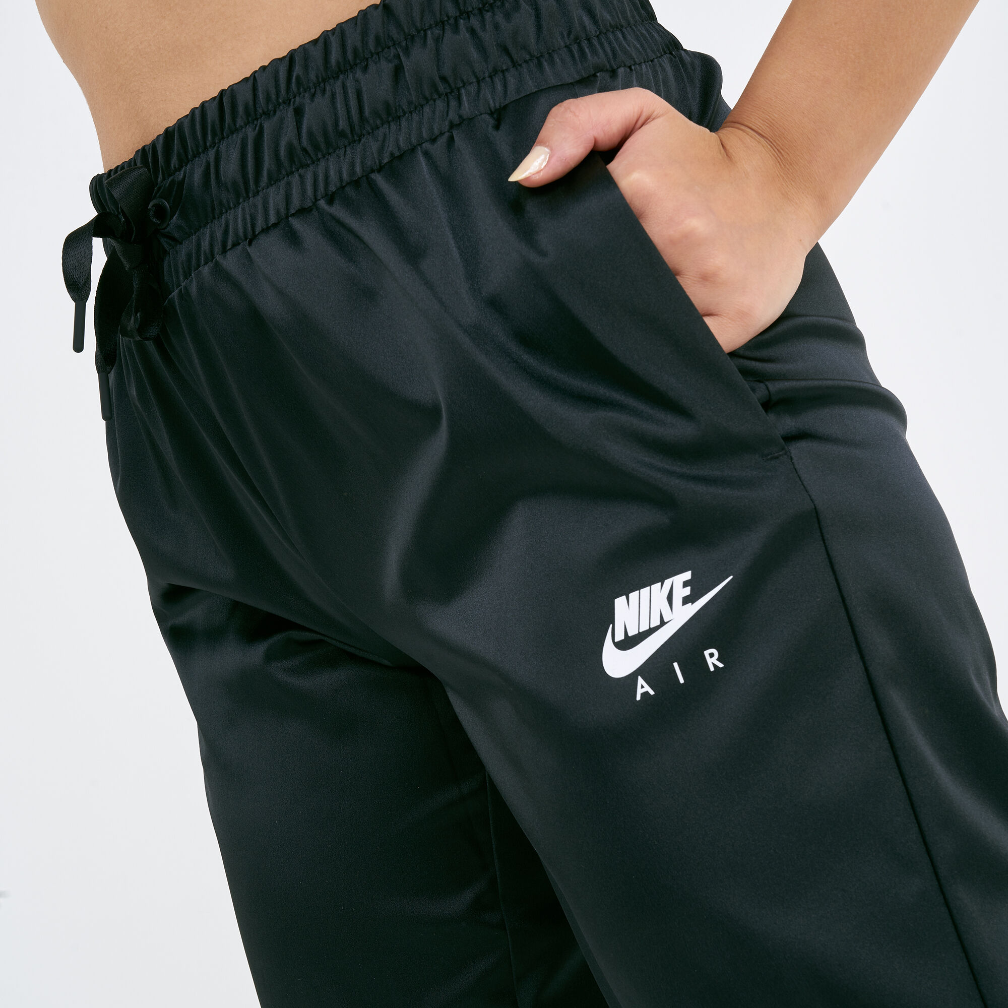 Buy Nike Women s Sportswear Air Satin Trackpants Black in Kuwait SSS