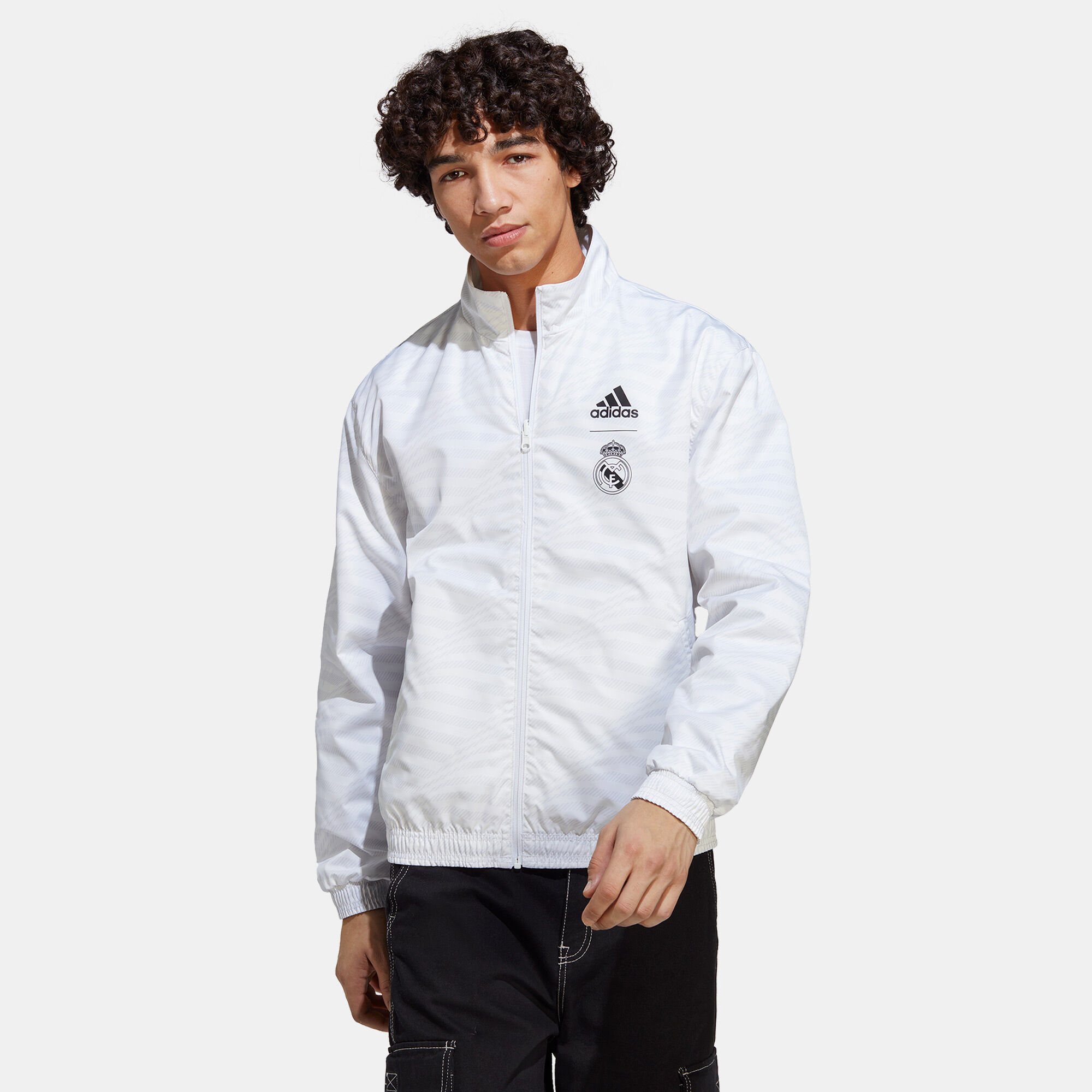 Adidas originals real madrid jacket discount