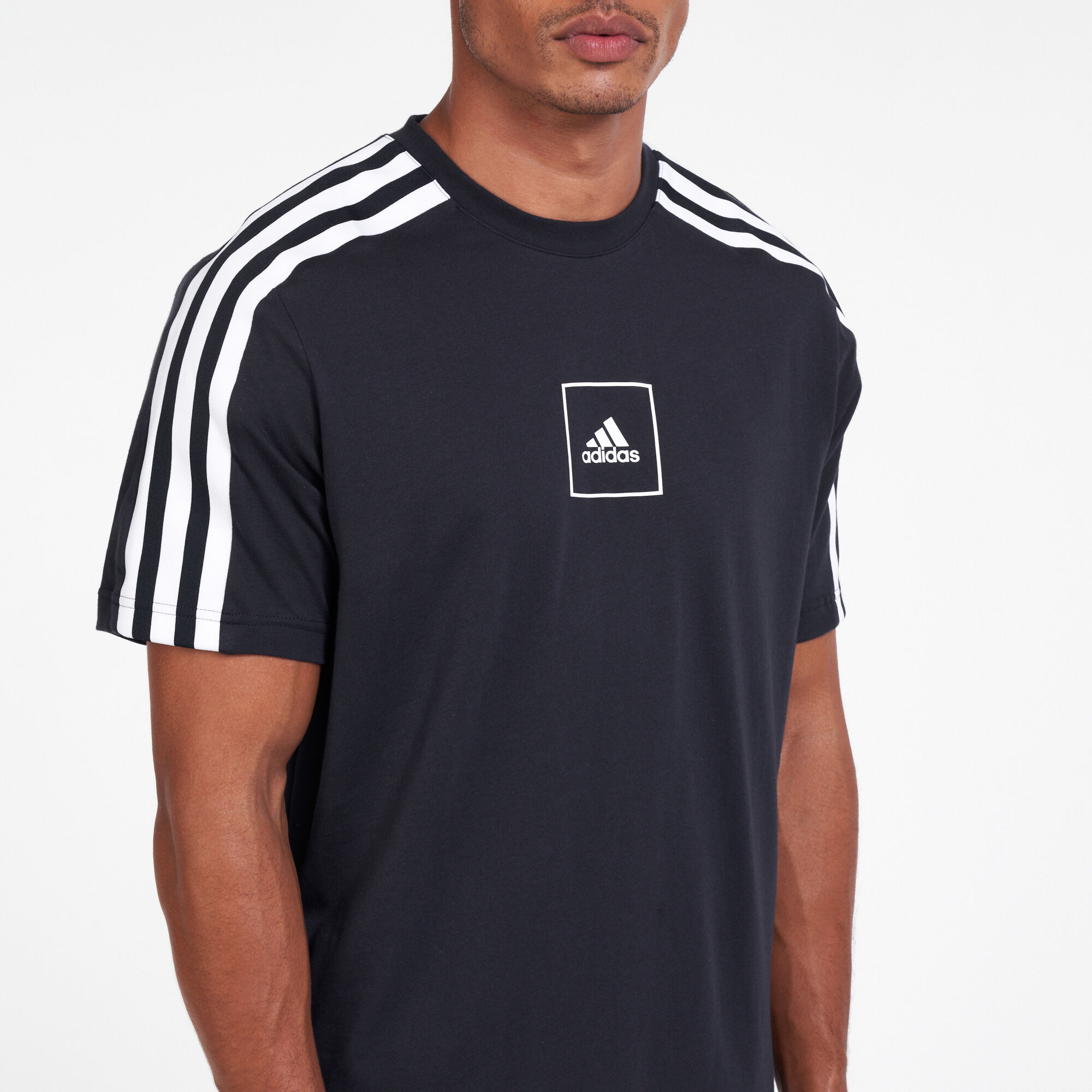 Buy adidas Men's 3-Stripes Tape T-Shirt in Kuwait | SSS