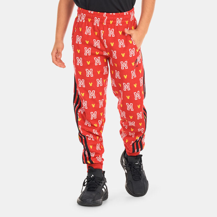 Buy adidas Kids' x Disney Mickey Mouse Sweatpants Red in Kuwait -SSS
