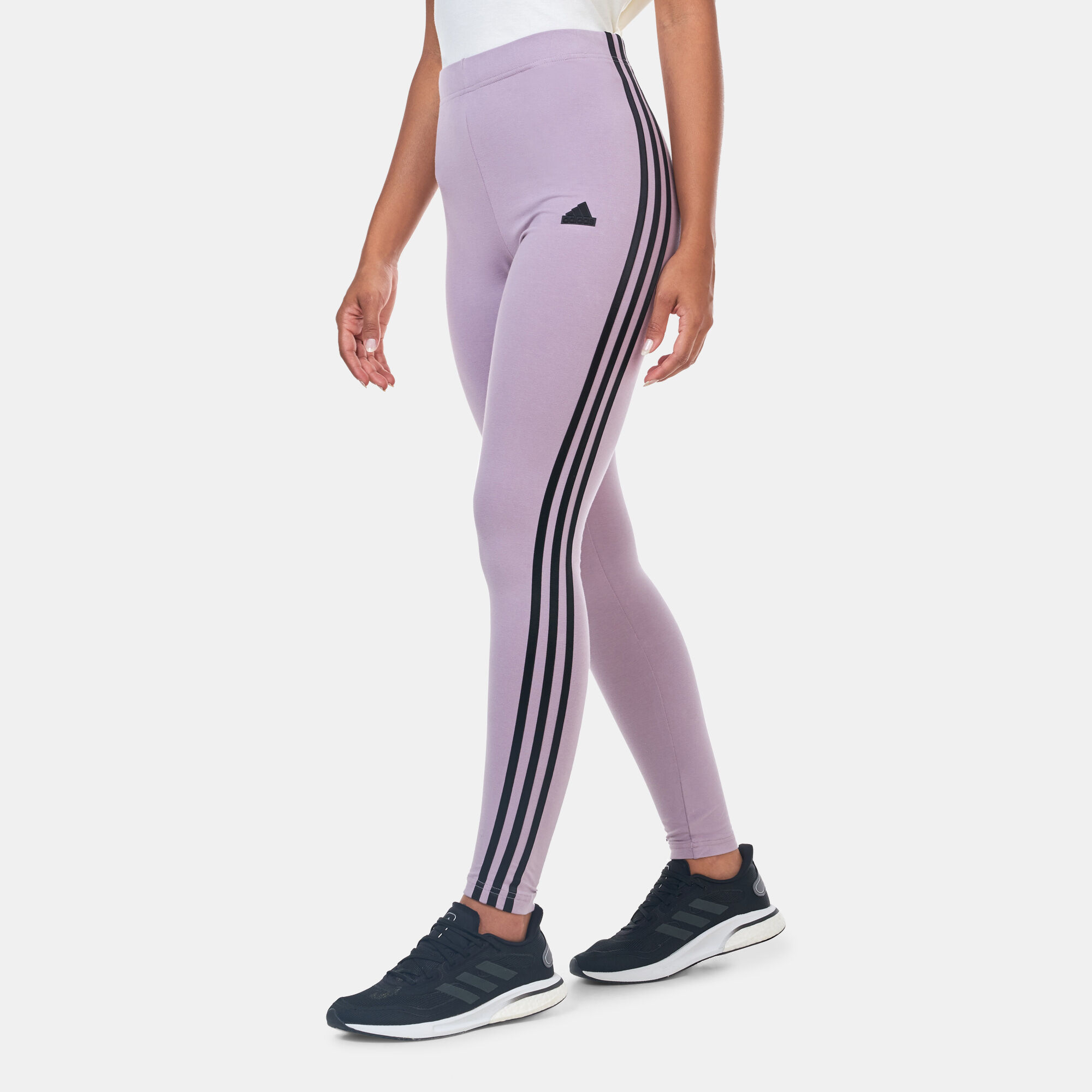 Purple adidas leggings sale
