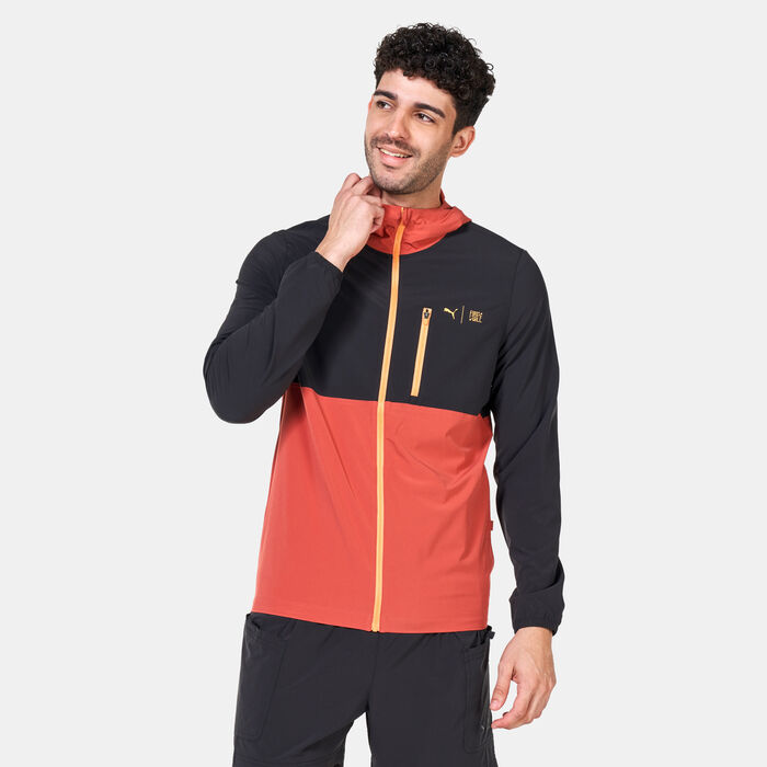 PUMA Men's x FIRST MILE Running Jacket Black image number 0