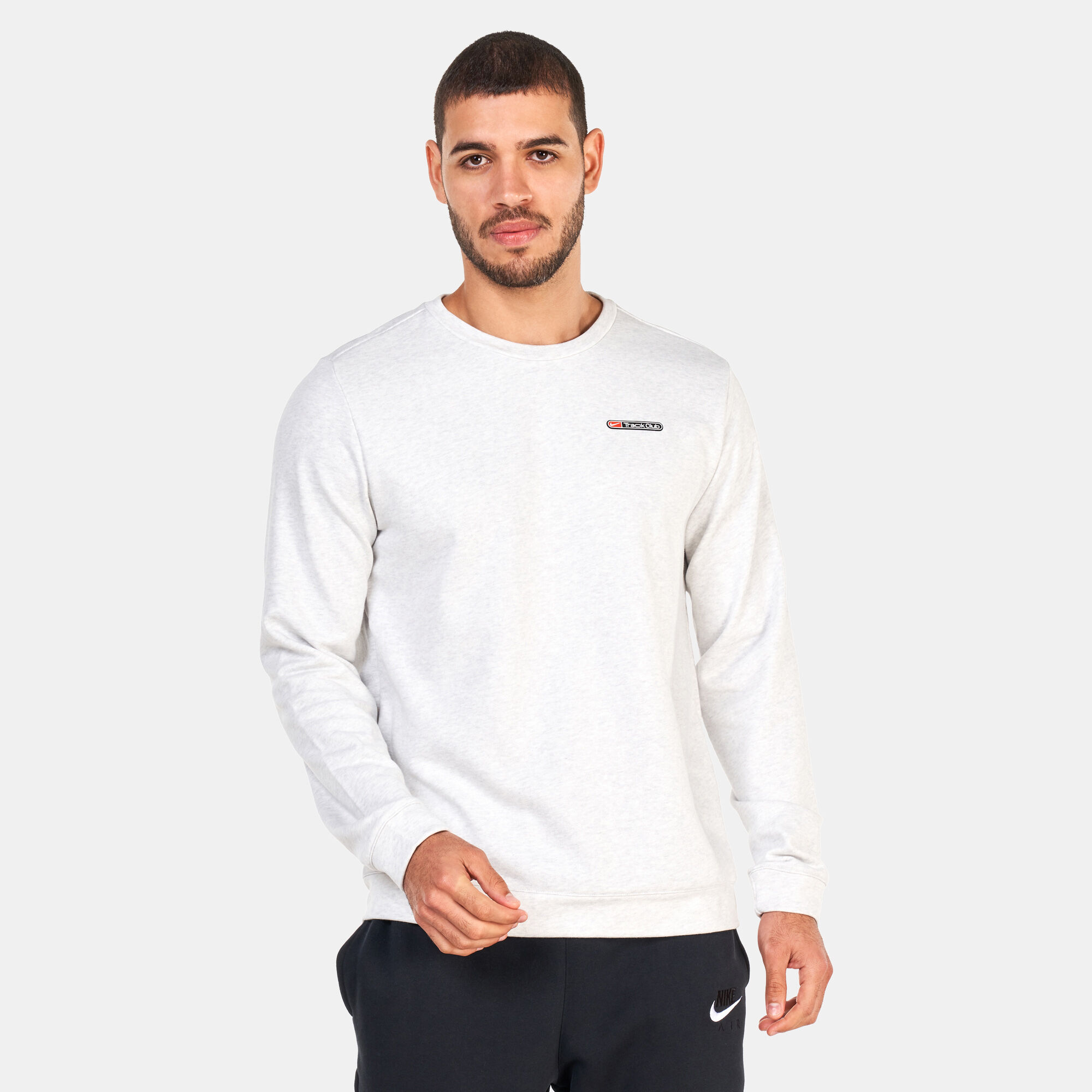 Men s Dri FIT Track Club Running Sweatshirt