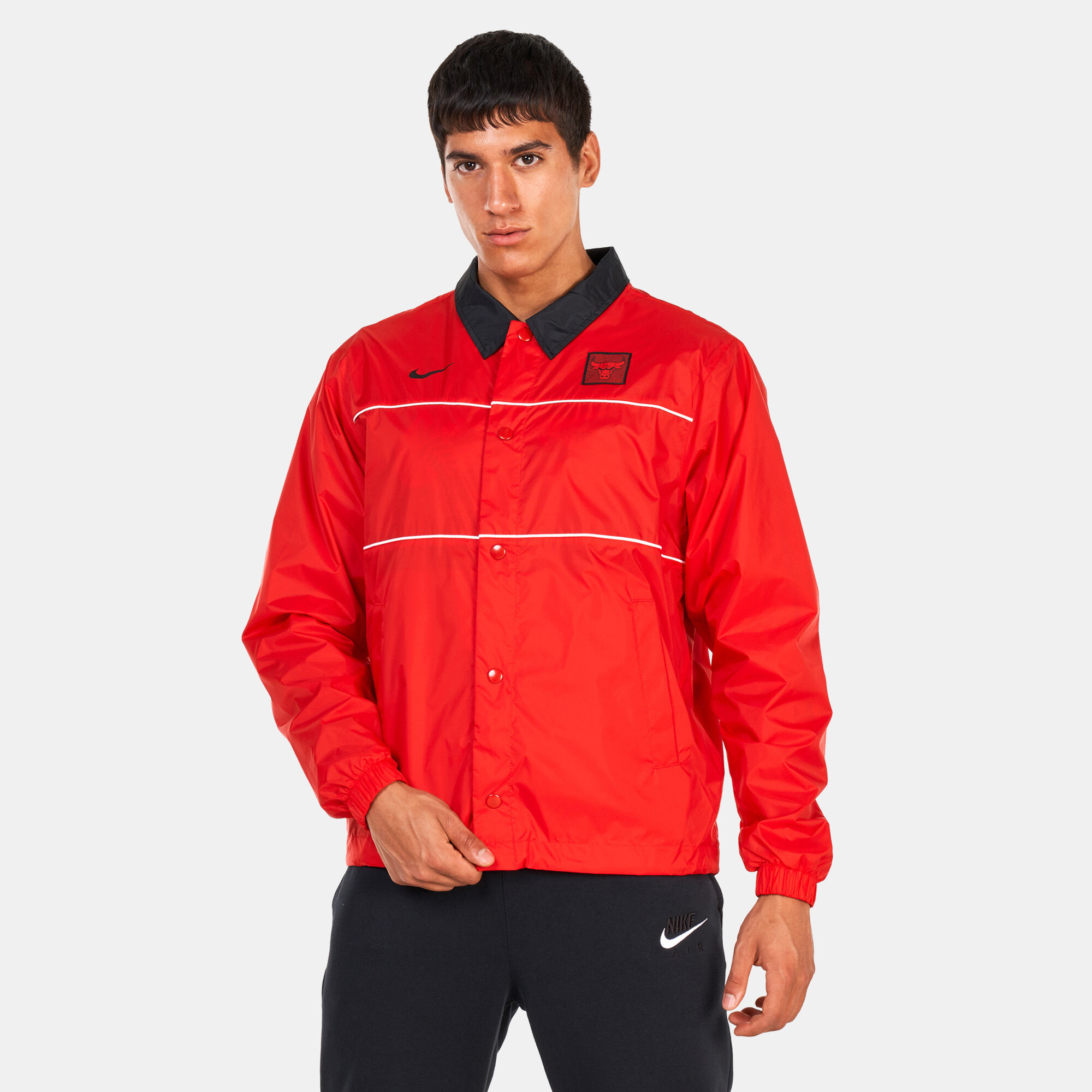 Buy Nike Men s NBA Chicago Bulls Courtside Jacket Red in Kuwait SSS
