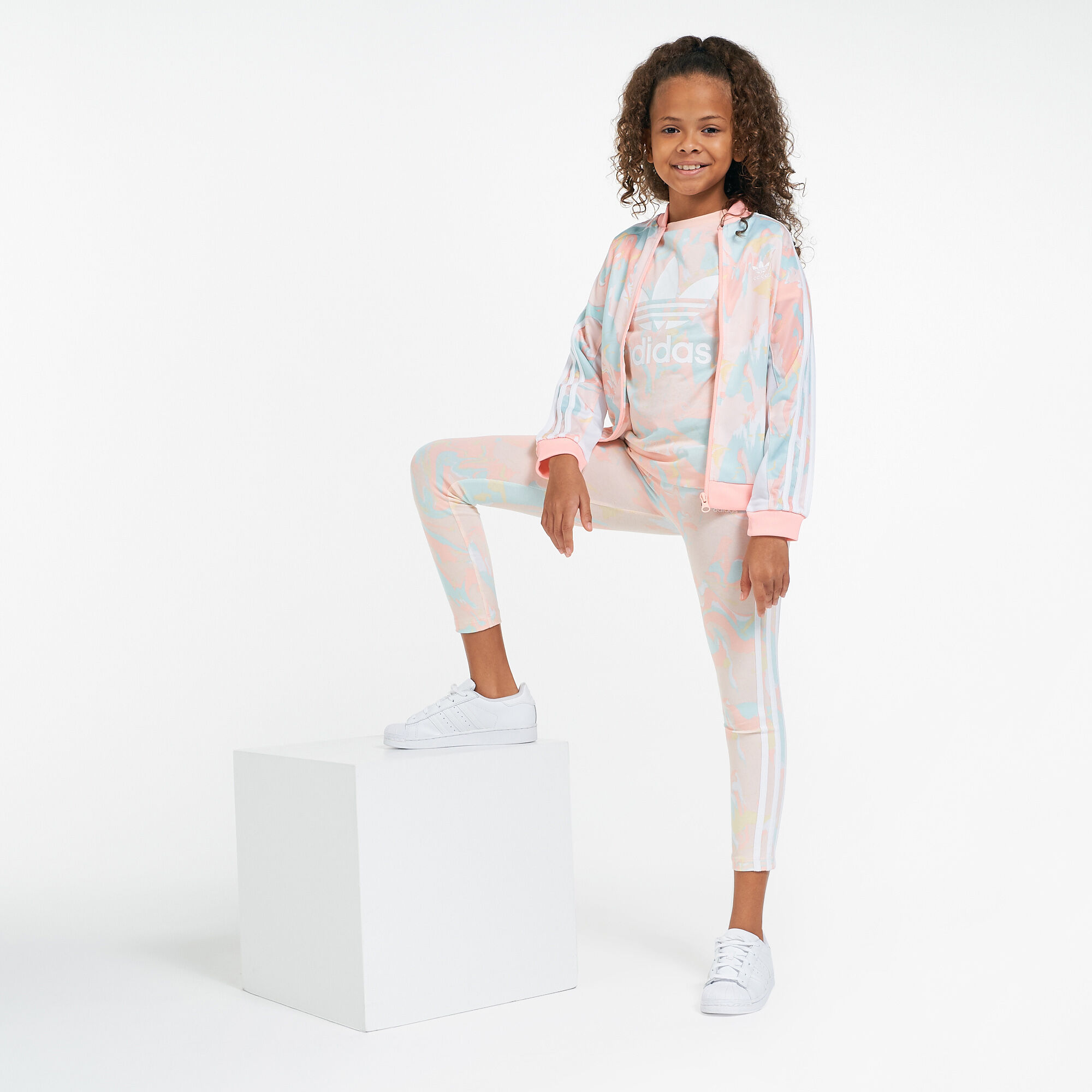 Girls clearance adidas marble