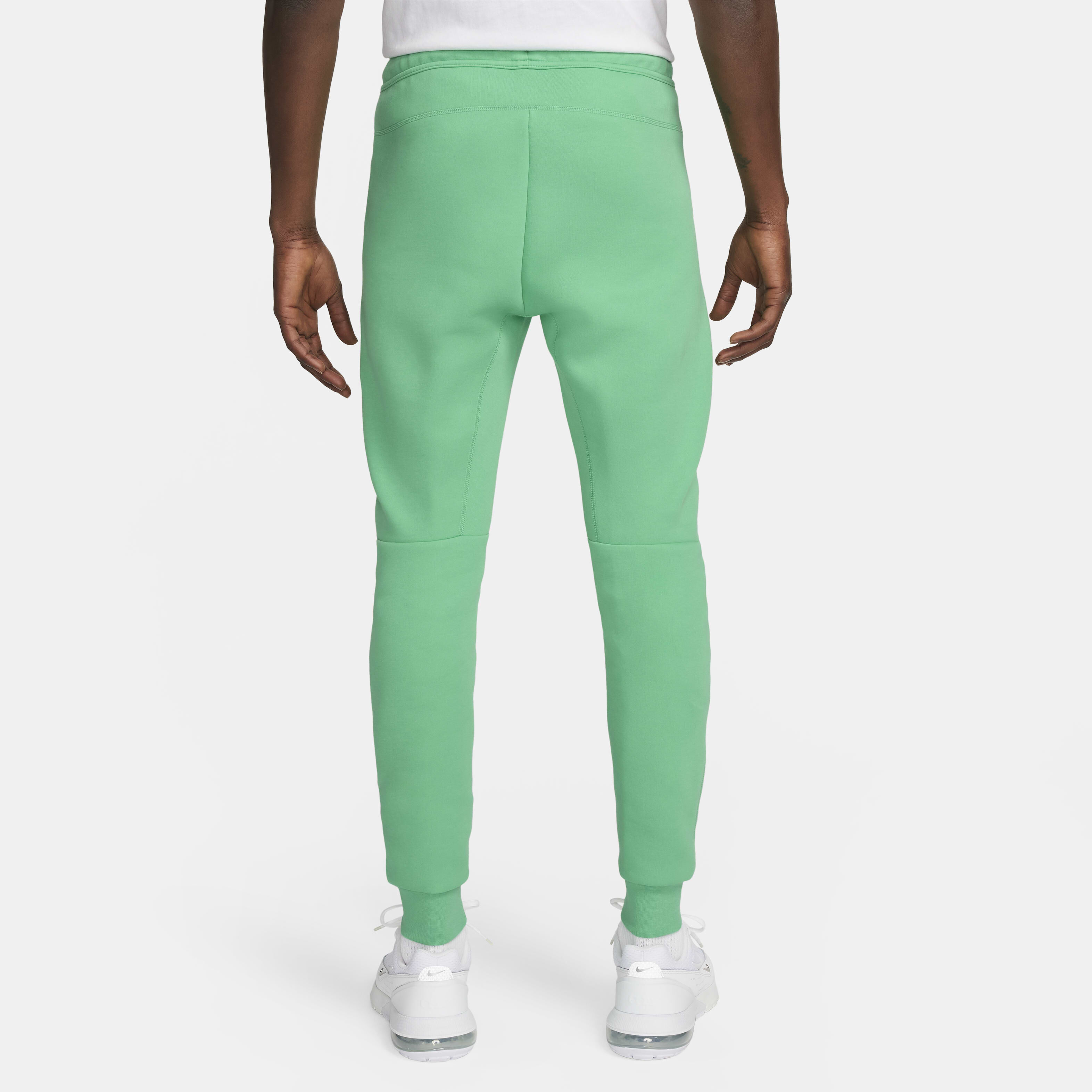 Nike tech fleece pants green online