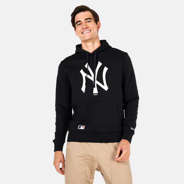 New Era Men's New York Yankees Team Logo Hoodie Black image number 0