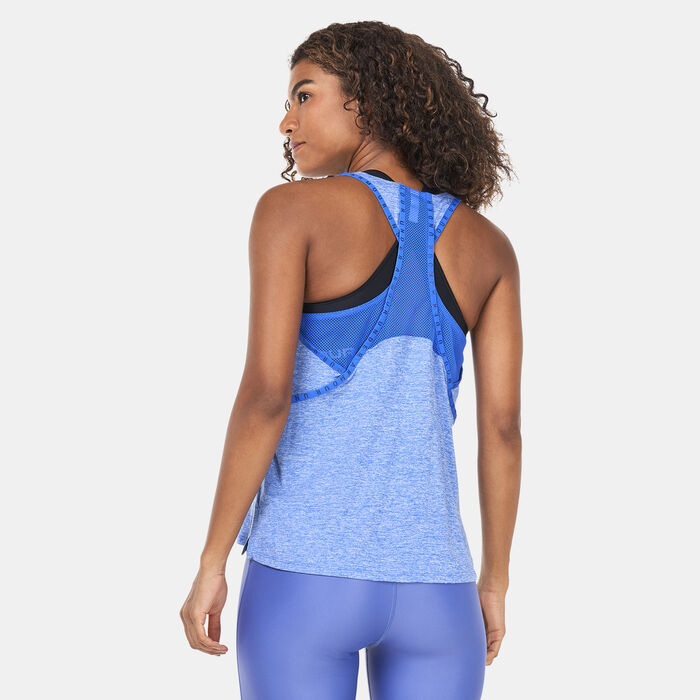 Under Armour Women's Knockout Mesh Back Tank Top Blue image number 1