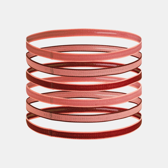 Under Armour Kids' Mini Headbands (6 Pieces) Orange image number 1