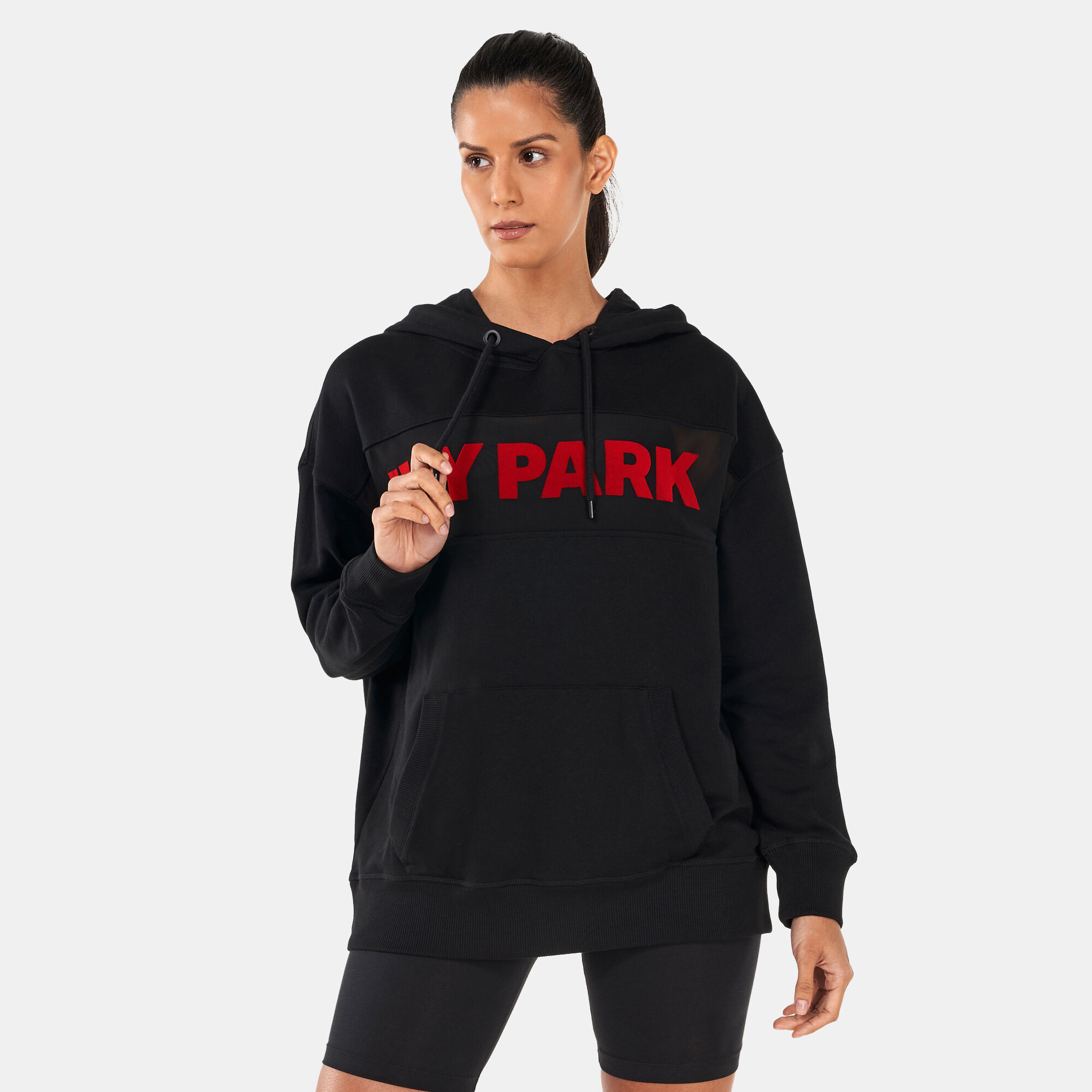 Ivy park top mesh hoodie