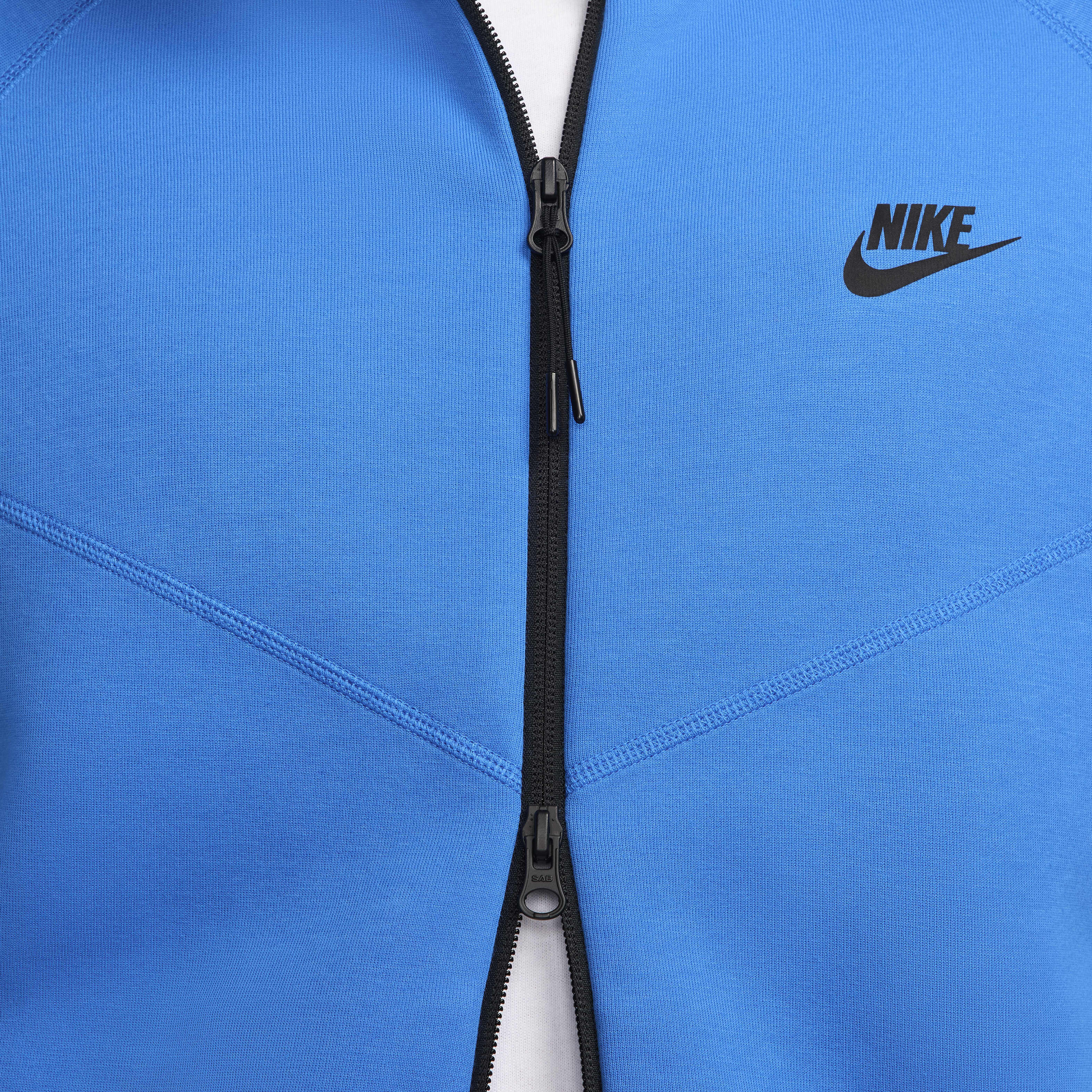 Nike tech fleece hoodie blue online