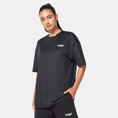 The Giving Movement Printed Logo T-Shirt Black