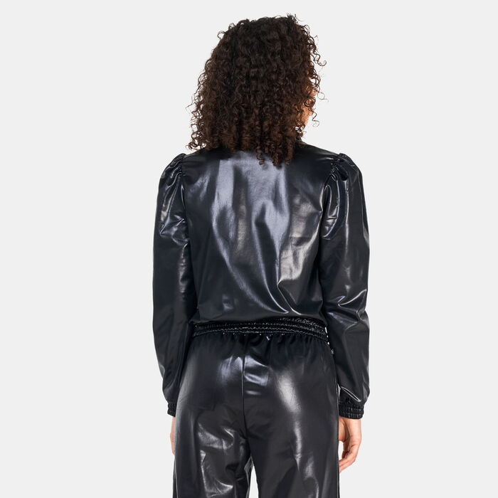 adidas Originals Women's Chile Firebird Track Jacket Black image number 1