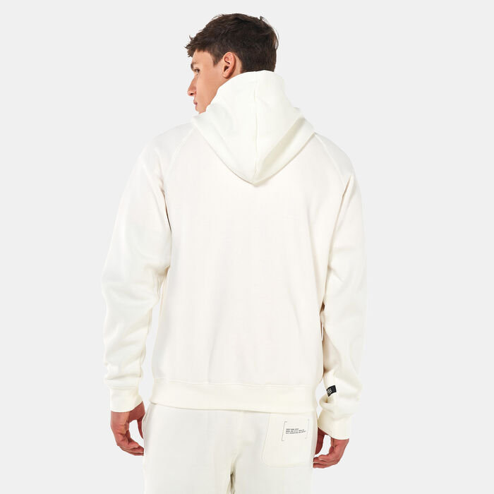 adidas Men's Fleece Hoodie White image number 1