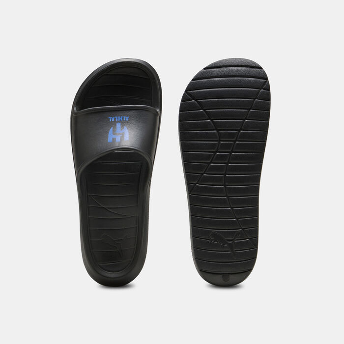 PUMA Kids' Divecat v2 Lite Al Hilal Slides Black image number 3