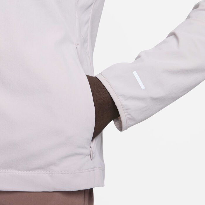 Nike Women's Swift UV Running Jacket Pink image number 3