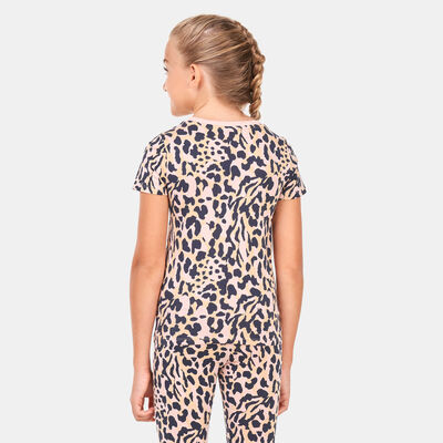 PUMA Kids' Alpha Printed T-Shirt Pink