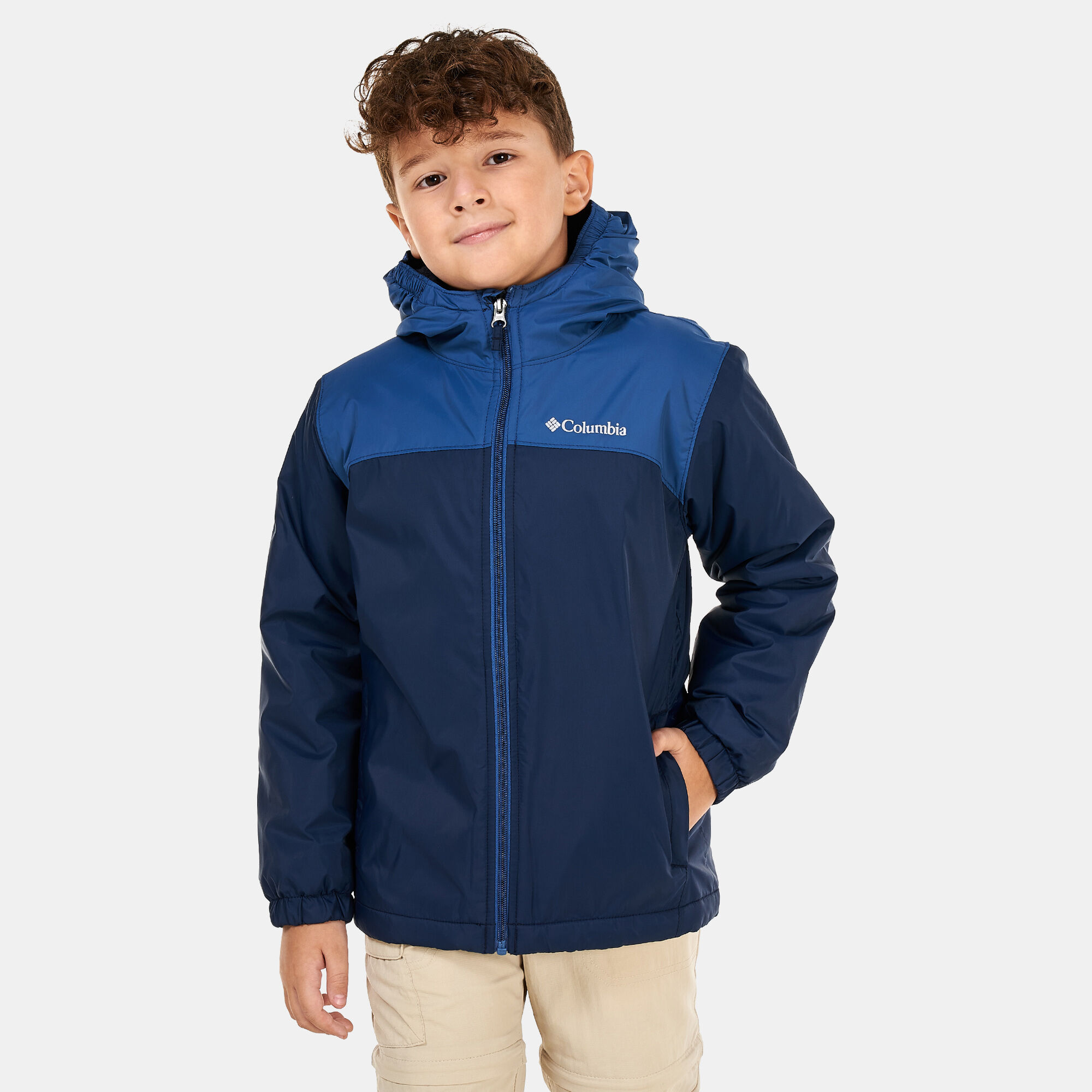 Sherpa lined kids jacket on sale