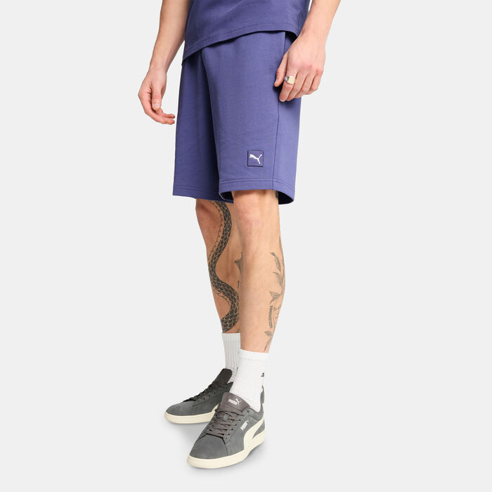 PUMA Men's Essentials Elevated Shorts Purple image number 0