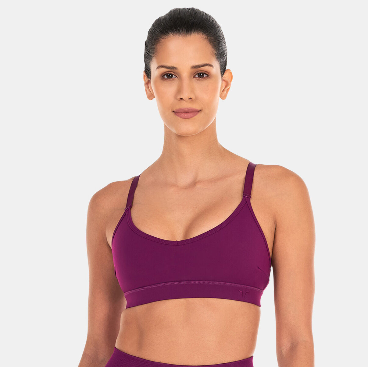 Women s Infinity Luna Medium Impact Training Sports Bra Purple SQUATWOLF in Kuwait SSS