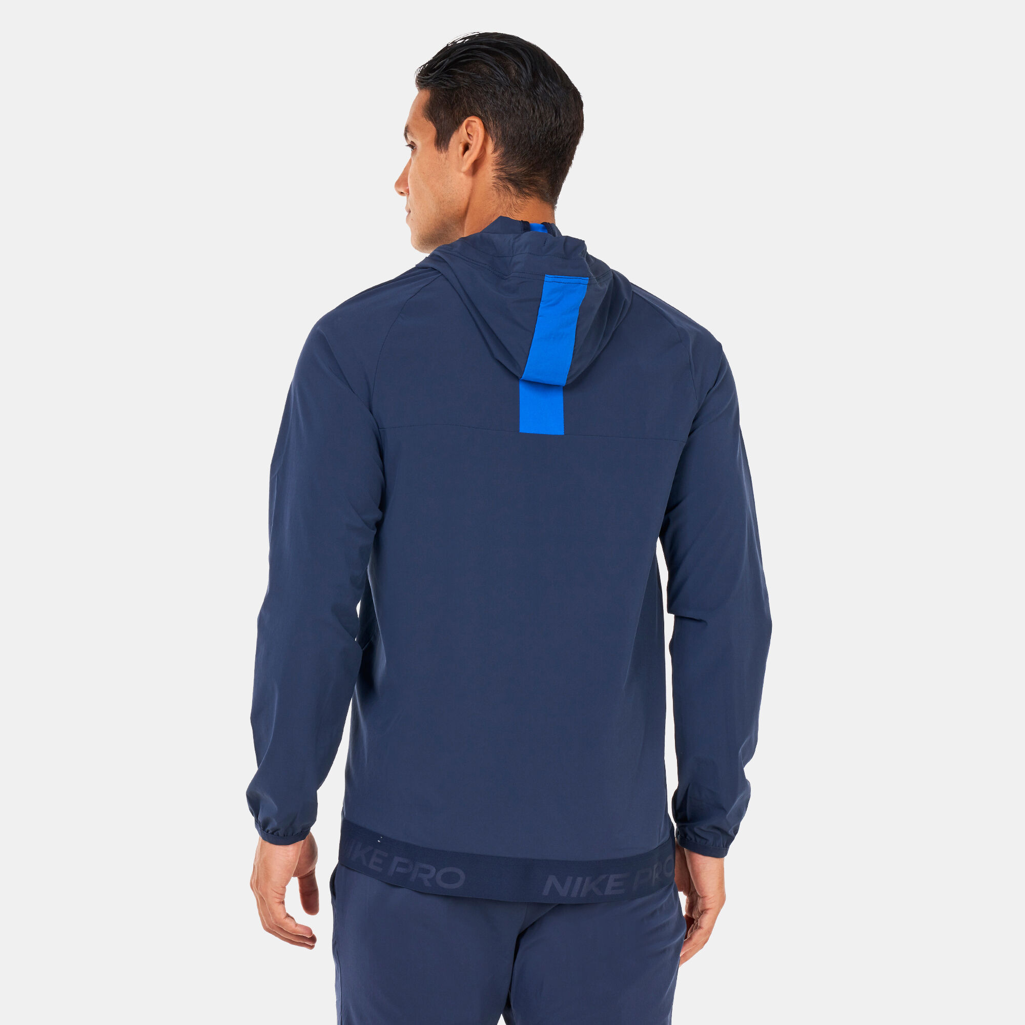 Men s Pro Dri FIT Flex Vent Max Full Zip Hooded Training Jacket Blue Nike in Kuwait SSS