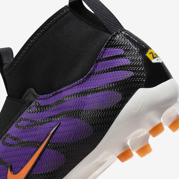 Nike Kids' Mercurial Superfly 9 FG Football Shoes Purple image number 8