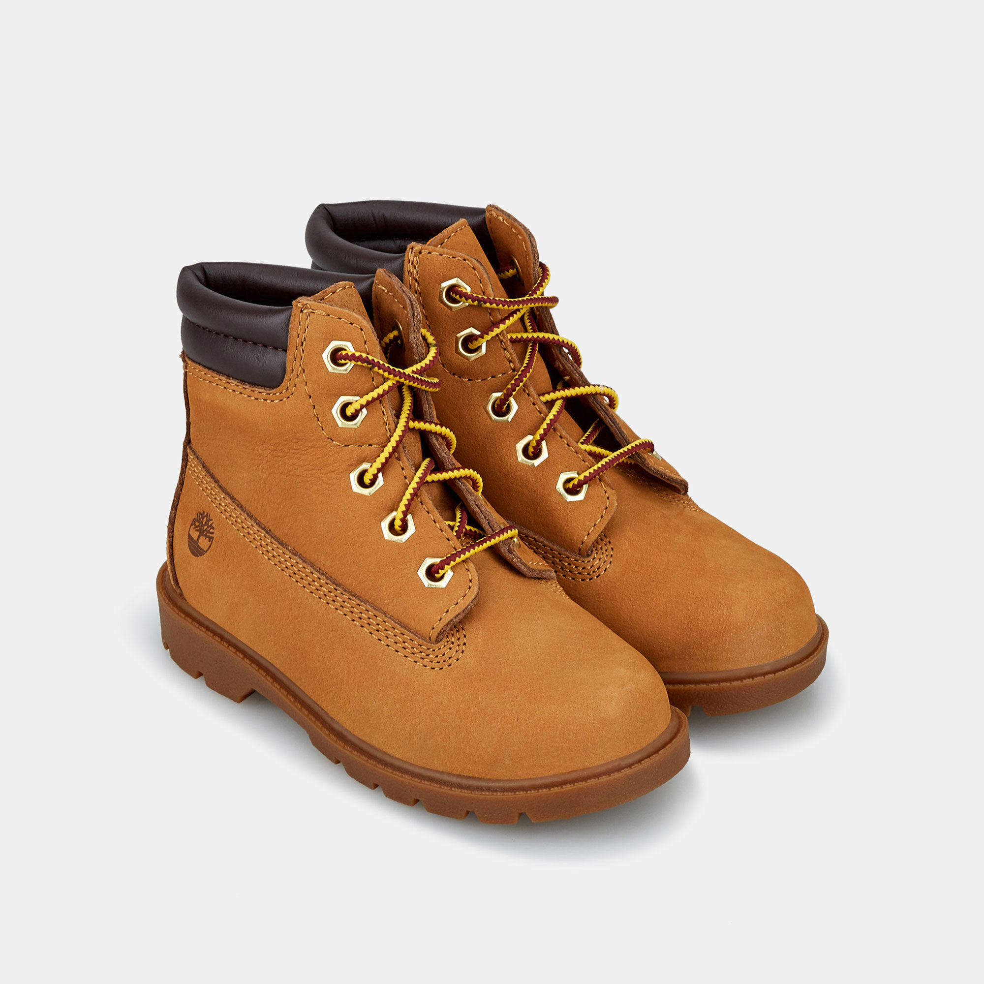 Kids 6 Inch Water Resistant Basic Boot Yellow Timberland in Kuwait SSS