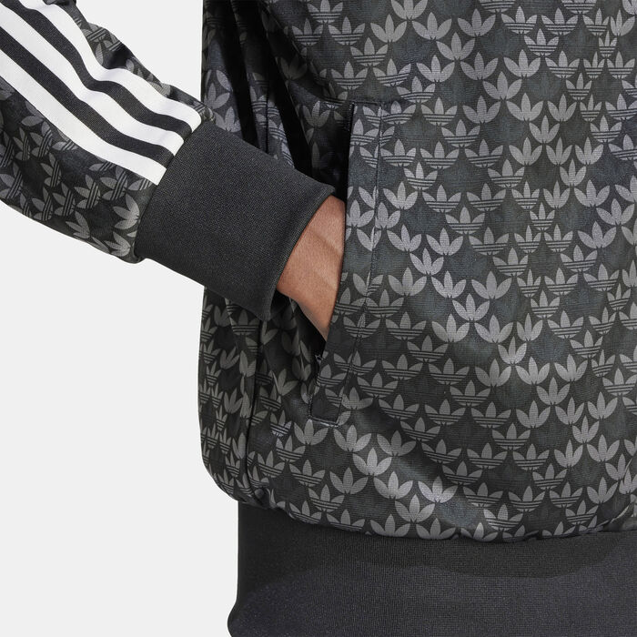 adidas Originals Men's Firebird Classic Mono Track Top Black image number 4