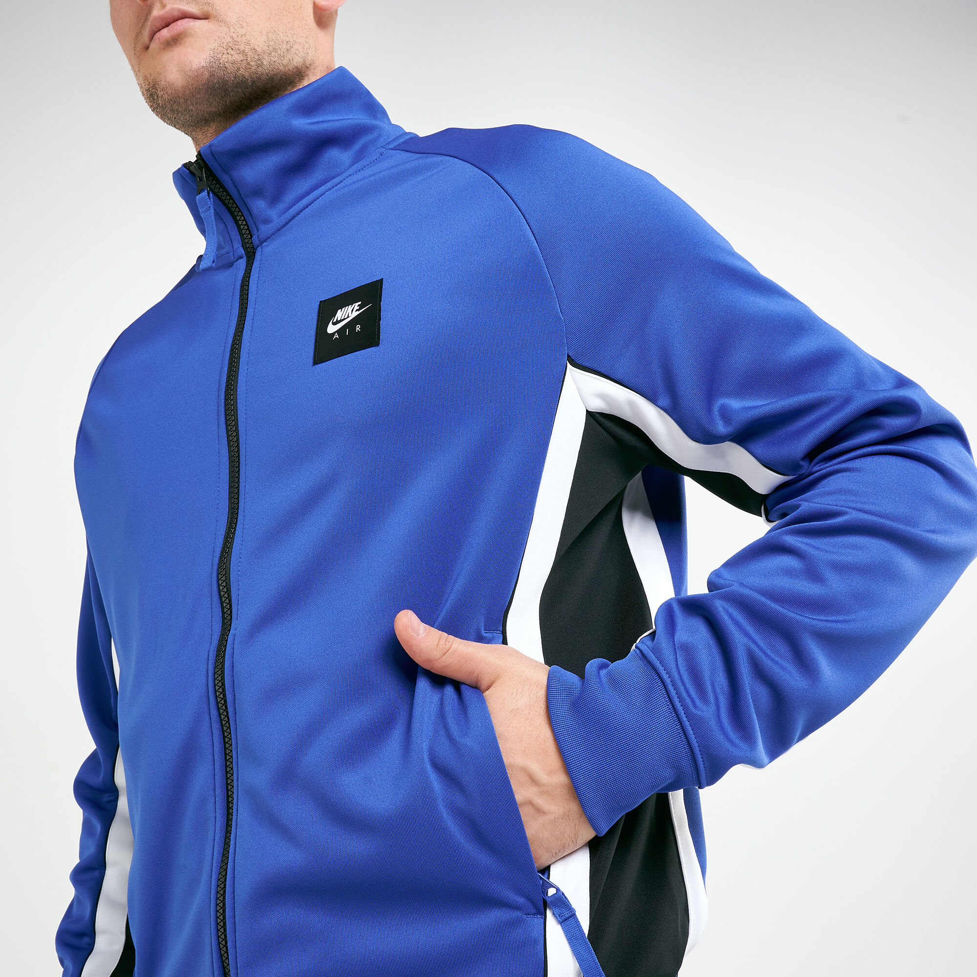 Nike air hotsell jacket blue