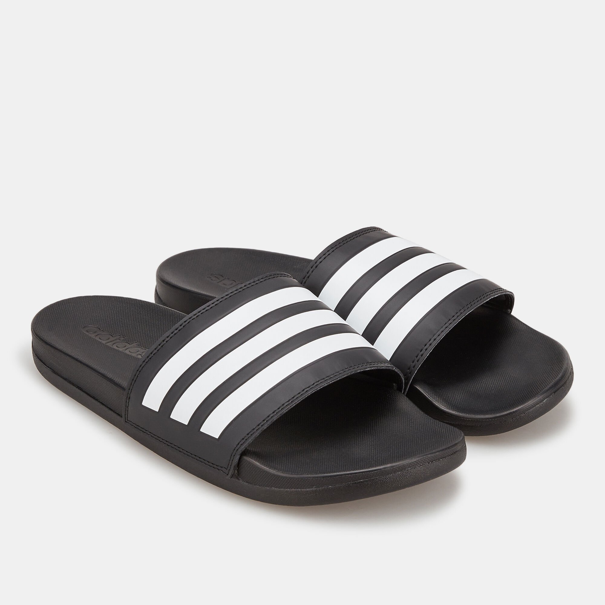 Adilette Comfort Slides Black adidas in Kuwait SSS