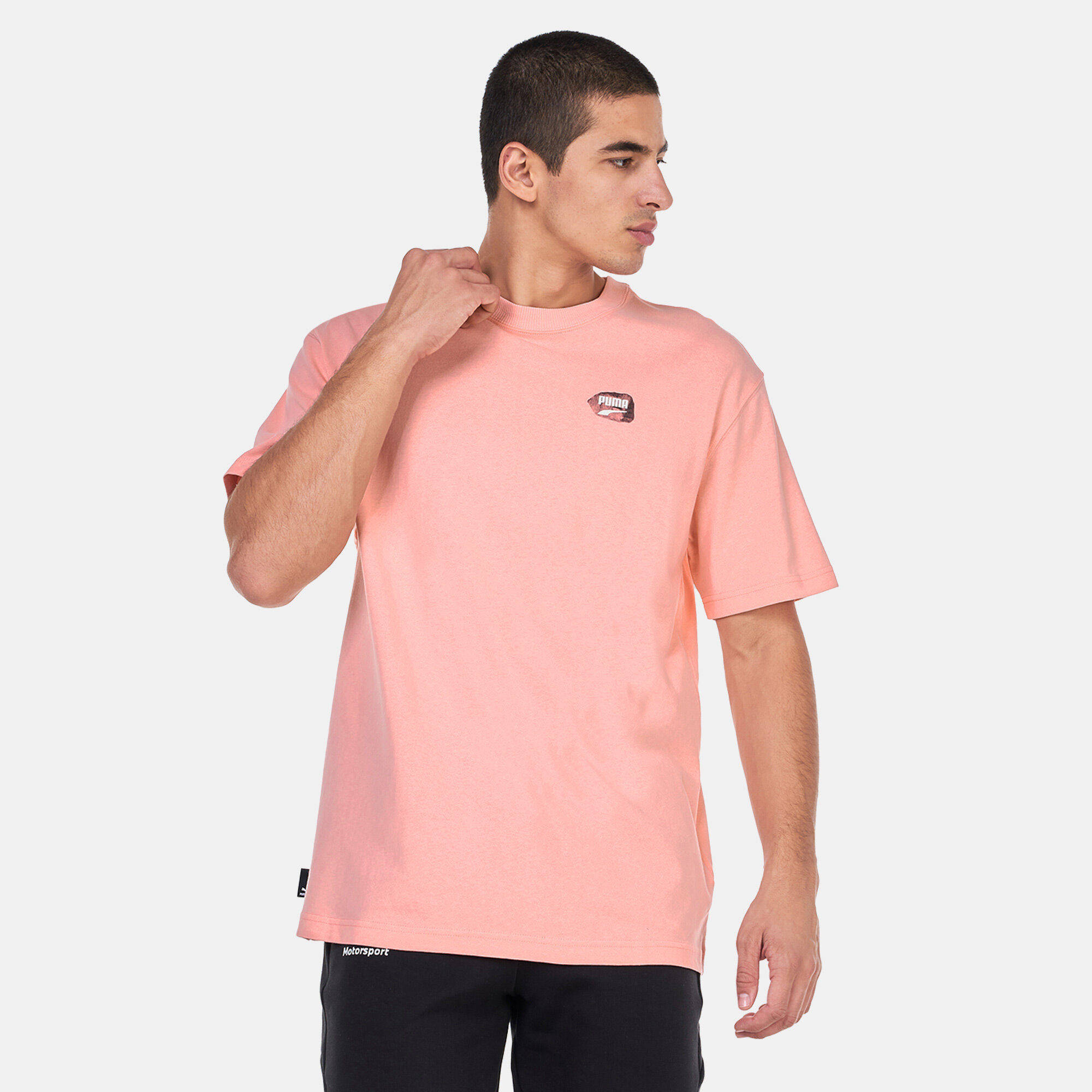Buy PUMA Men s DOWNTOWN Graphic T Shirt Peach in Kuwait SSS