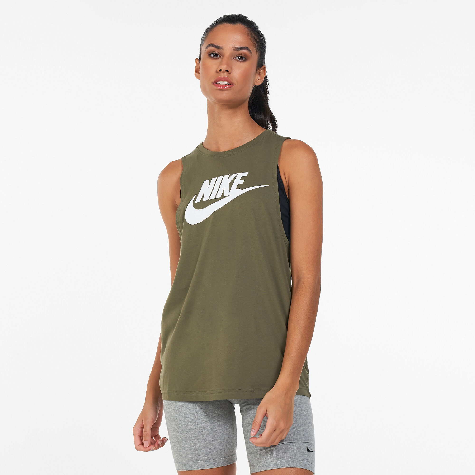 Nike muscle tanks best sale