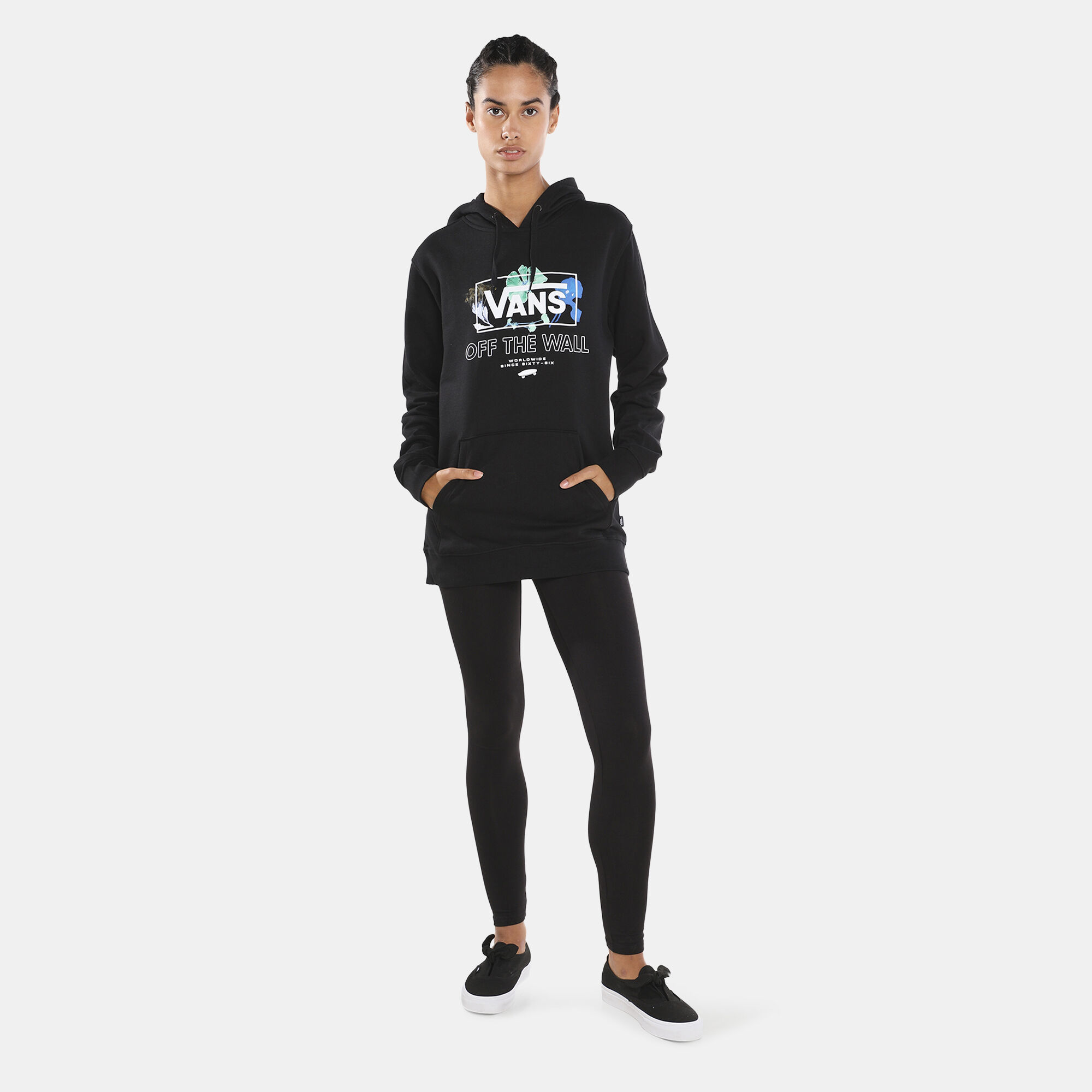 Kwd shop flower hoodie