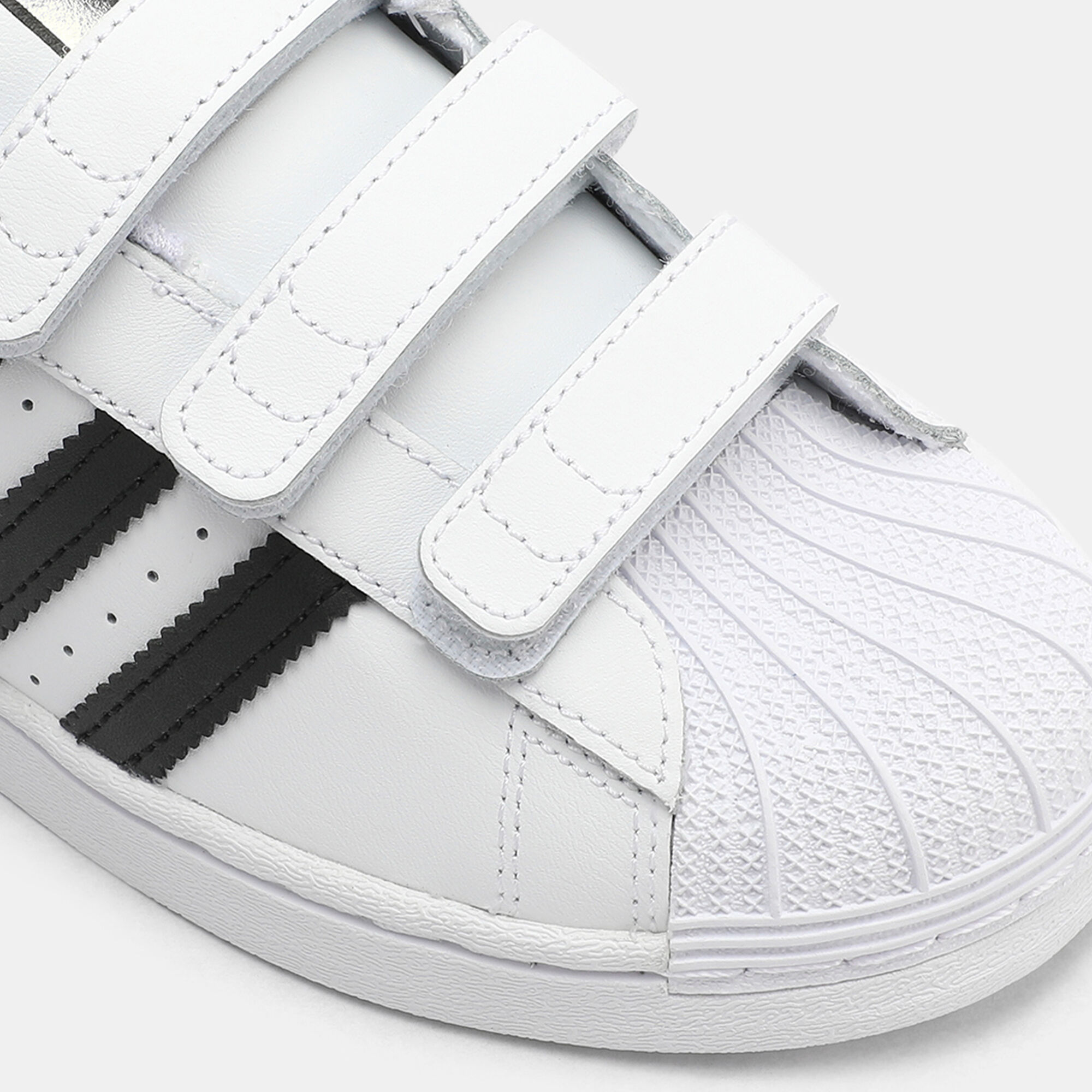 Childrens adidas superstar velcro on sale