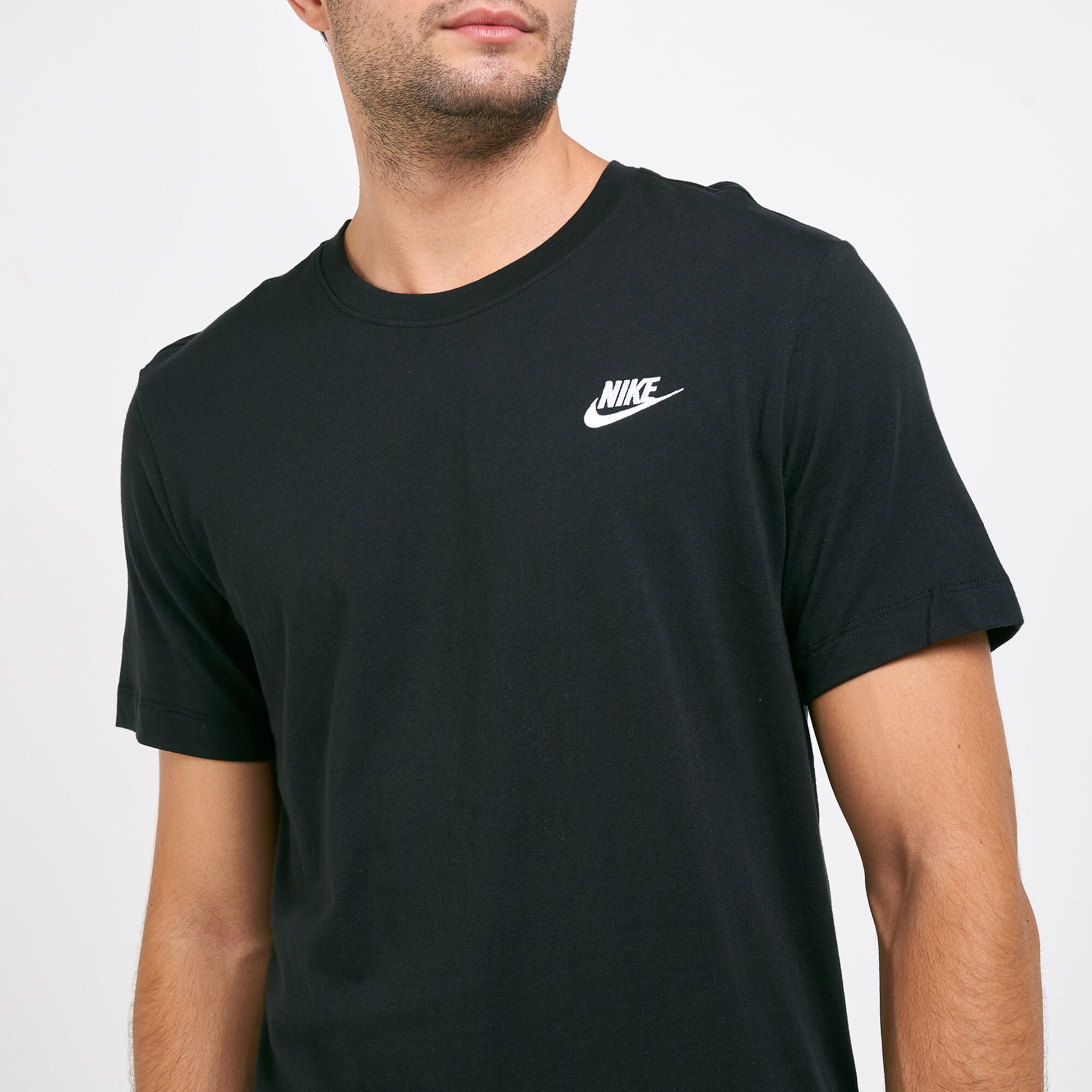 nike men's club t shirt