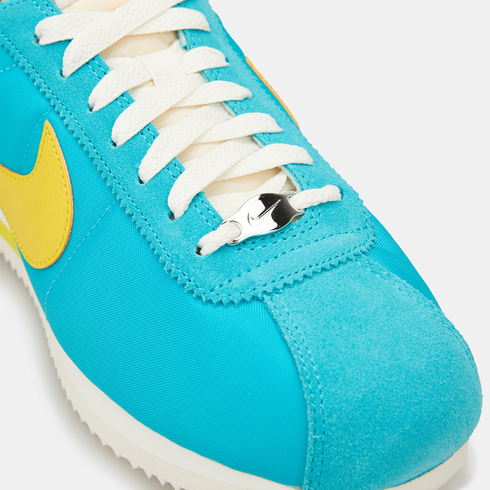 Yellow and blue nike cortez cheap